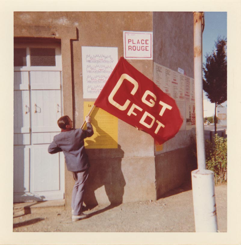 Occupation de l'usine des Batignolles (Nantes) en mai 1968 (CHT, Fonds CGT Batignolles)